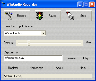 Audio rekorder