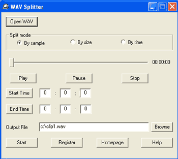 wav teilen