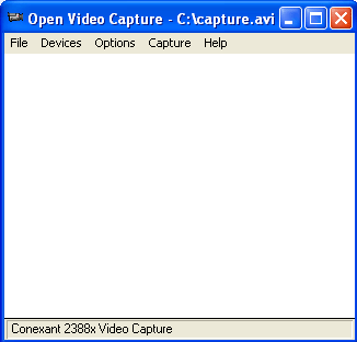 open video capture