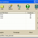 WAV Joiner | WAV Combiner – join (combine) wav files together