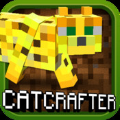 Catcrafter 3D - Mini fortress builder on your pics for Minecraft PE logo