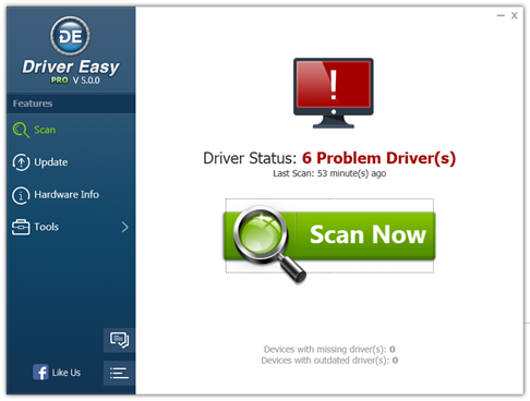 Update Drivers Using Driver Easy 1