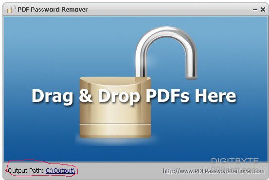 remove restrictions for PDF