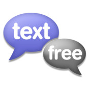 Text Free with Textfree: SMS + Real Phone Number Included logo