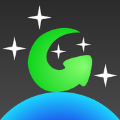 GoSkyWatch Planetarium for iPad - the astronomy star guide logo
