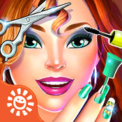 Sunnyville Salon Game - Play Free Hair, Nail & Make Up Games logo