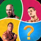 Word Pic Quiz Wrestling - name the most famous wrestlers - WWE and WWF edition logo