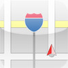 iMaps+ for Google Maps : Directions, Street View, Places Search and Contacts logo