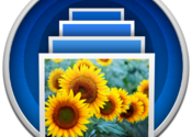 manages online photos in 3D space - Photo 3D for Mac logo
