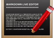 Markdown Live Editor for Mac logo